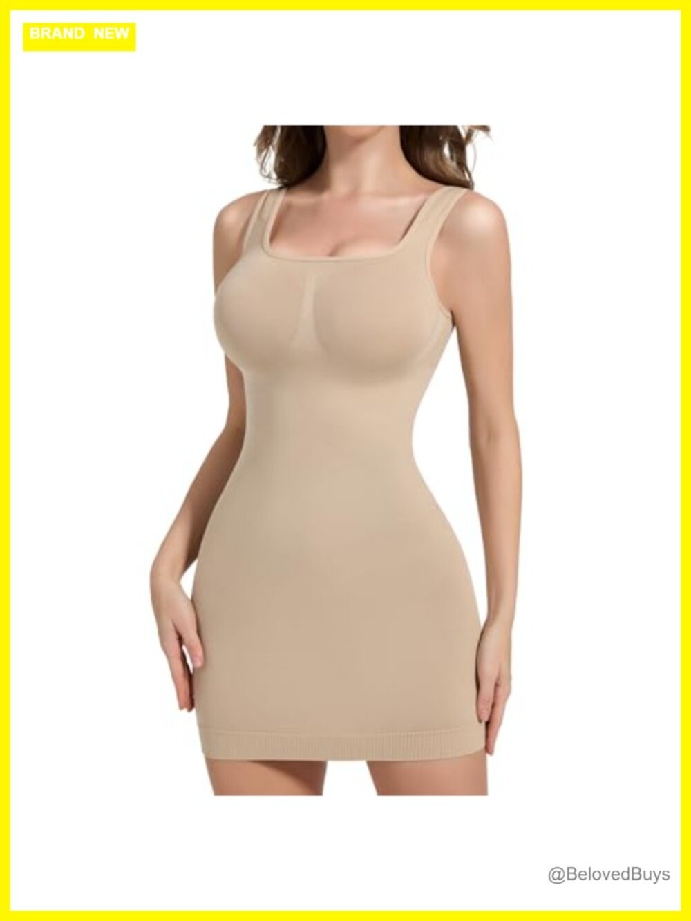 Full Slip Shapewear Tummy Control Body Shaper Under Dress